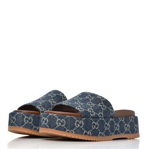 cheap gucci sandals authentic|gucci jolie denim flats sandals.